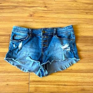 Billabong jean shorts